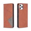 Apple 16 Diamond Pattern Leather Case for iPhone 15/16 Pro - Cowhide Texture Protective Cover