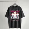 Hilary Duff The Lucky Me Tour 2026 Washed T Shirt Streetwear Hip Hop Novelty T-Shirts Tees Tops for Men Women Short Sleeve