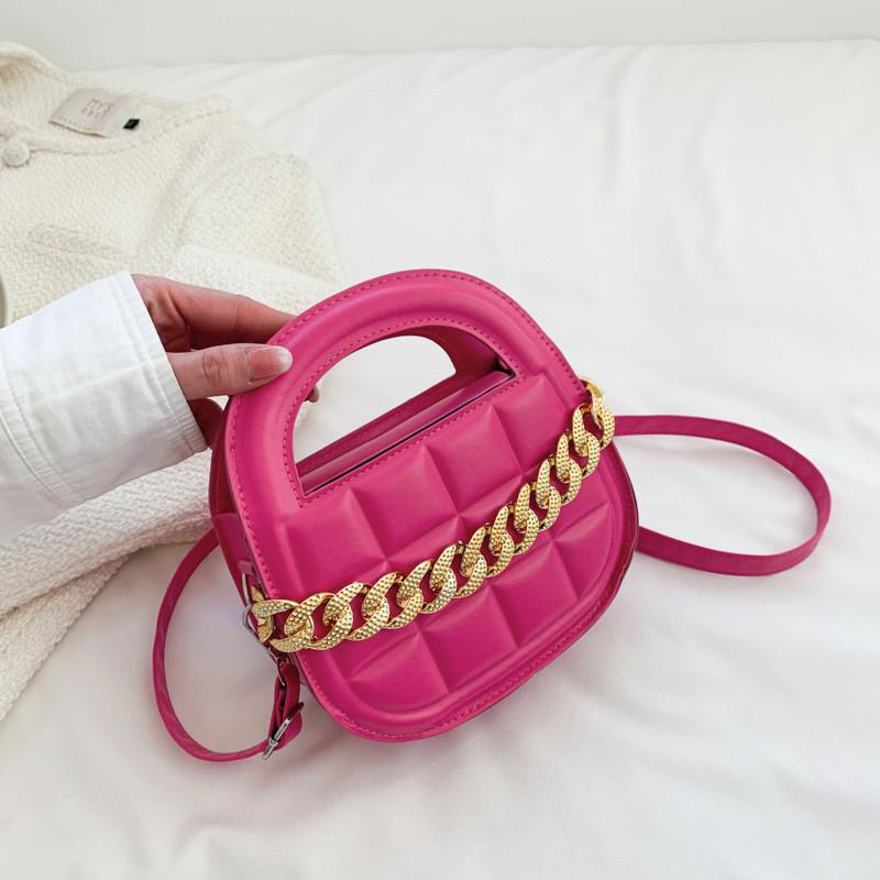 Chic Saddle Bag Stylish Handbag For Autumn Perfect For Casual Outfits In Black White Pink And Green
