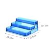 3 Tier Desktop Perfume Shelf Acrylic Cosmetic Organizer Perfume Storage Rack Doll Display Stand Kitchen Seasoning Organizer