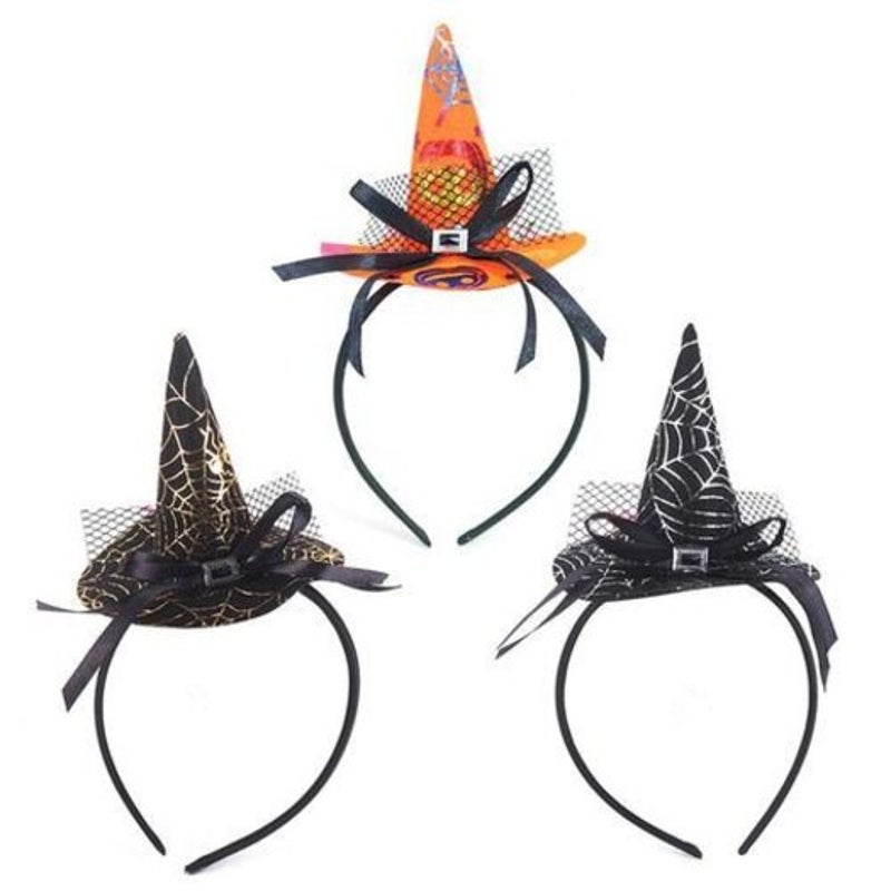 Hair Accessories Hairband Halloween Headband Party Fancy Dress Silver