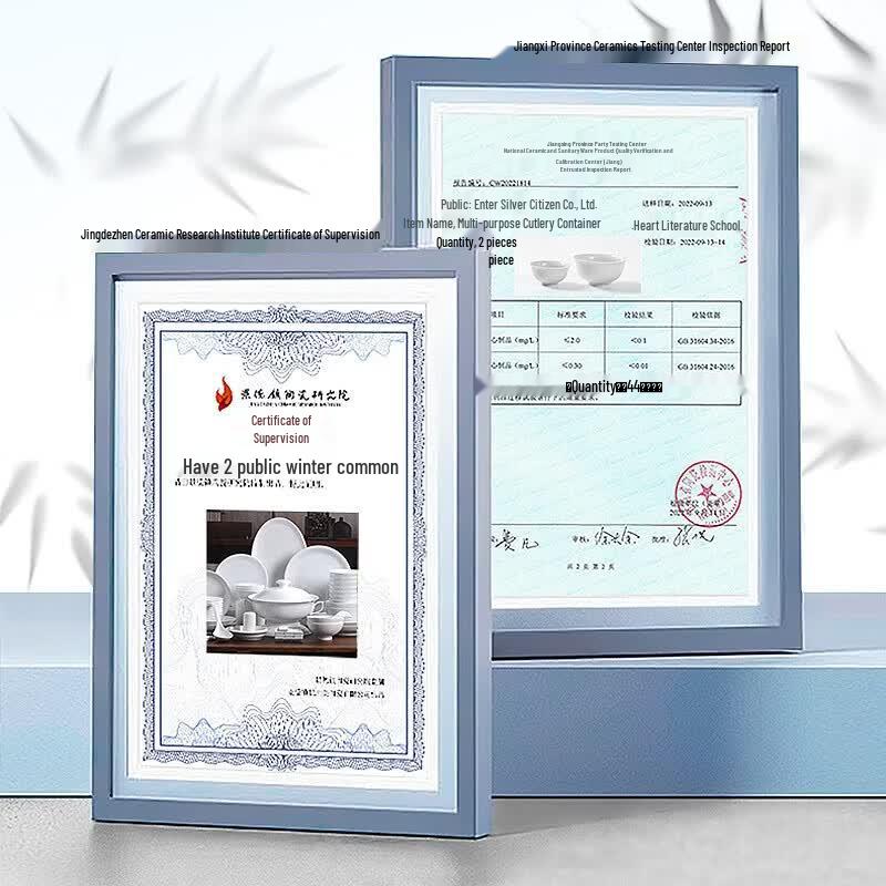 Фарфоровый столовый сервиз Jingdezhen Winter Xi с подглазурной росписью