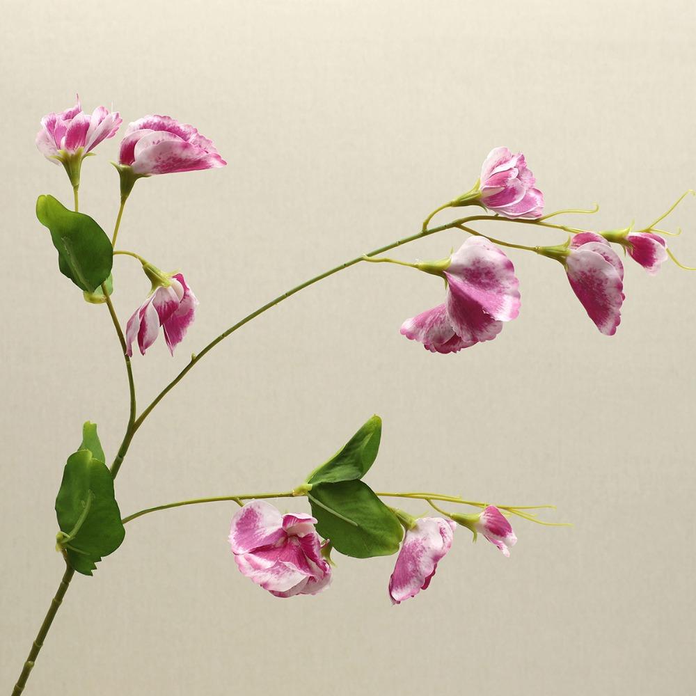 Faux Silk Fake Flowers Arrangement Long Stem Artificial Flowers Photography Props