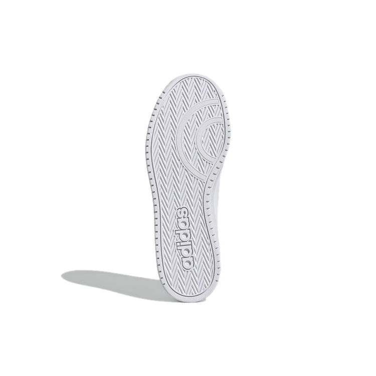 Adidas Neo Hoops 2.0 Нескользящие Прочные Низкие Ретро Баскетбольные Кроссовки Унисекс Белый Черный GZ9118