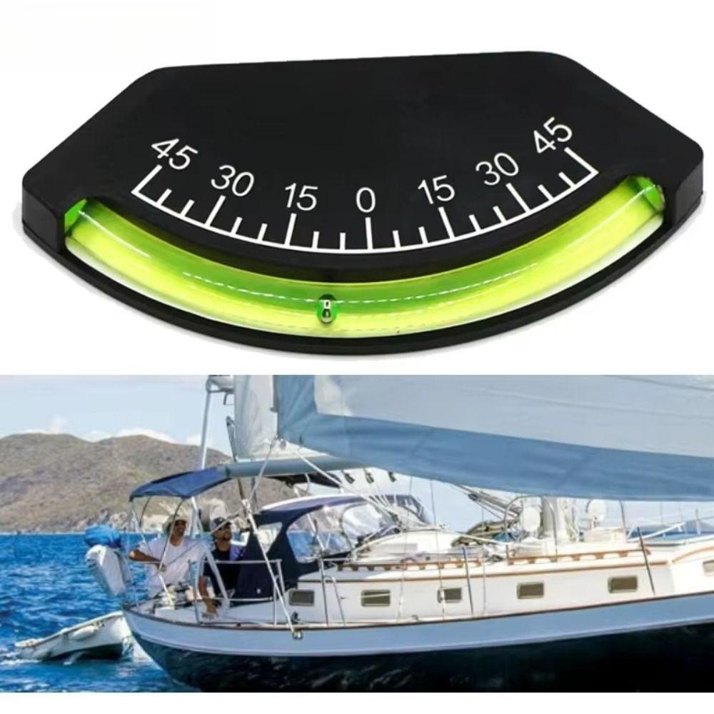 High Visibility Level Gauge Durable Tilt Gauge Precision Leveling Inclinometer  Boat