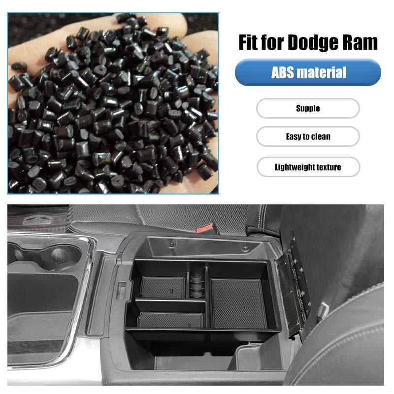 Подходит для Dodge RAM 1500 2009-2018 Подлокотник Ящик для хранения Органайзер Контейнер Аксессуары для размещения и наведения порядка