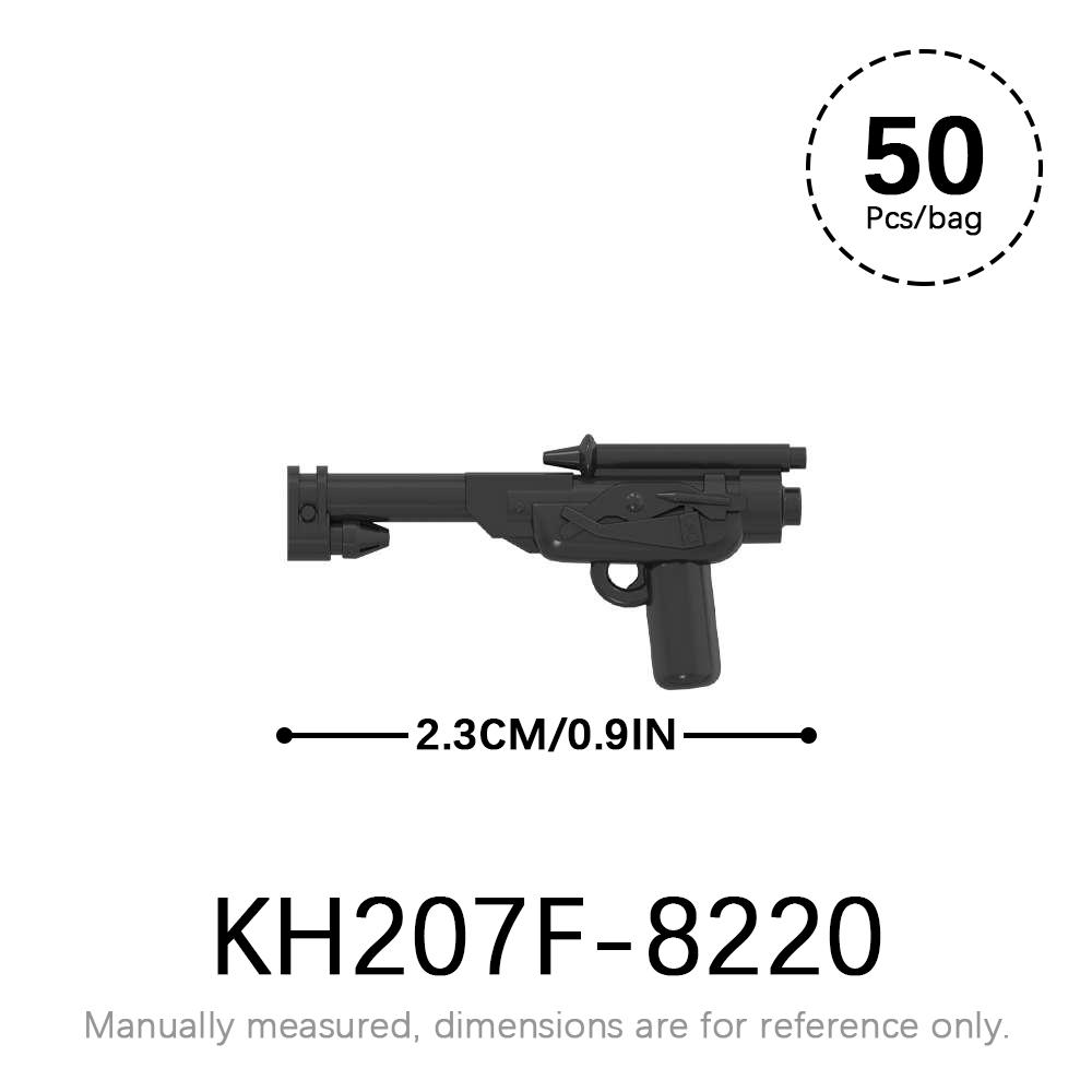 50 шт./лот Набор военного оружия SWAT WW2 Детали для фигурок MOC Кирпичики Звездные войны WW2 Корпус Оружейные аксессуары Строительные блоки Детские игрушки