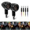2Pcs Motorcycle BikeTurn Signal Light Lamp LED Amber+red Turn Signal Blinker Light Indicator 13 LED Super Bright
