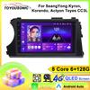 Toyousonic Car Video Player for SsangYong Kyron 2005-2011 GPS Navigation Built-in Dsp Carplay Autoradio Android Head Unit