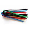 Lot of 10 Multi-colored Chenille Wires 50cm, 9mm