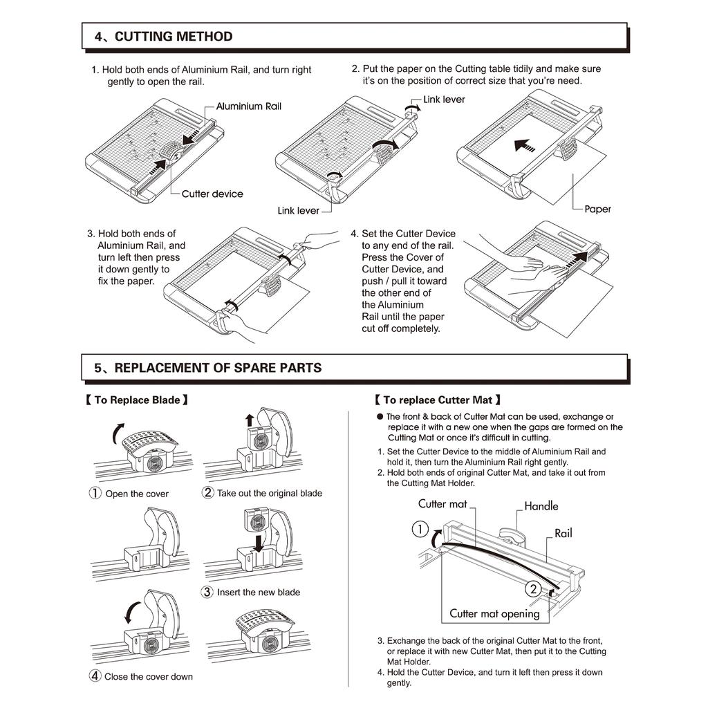 Многофункциональный резак для бумаги A4