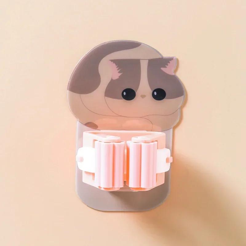 Швабра для ванной, полка для метлы, зажим для полки, настенная бытовая техника, многоцелевой крючок, аксессуары для хранения, товары для дома