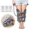 O Type Leg / X Type Leg Bowed Legs Knee Valgum Straightening Correction Band Physical Posture Corrector Inflatable Beauty Leg Belt Grey
