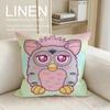 Милый чехол для подушки Furby Набор наволочек Шт x x Дышащий Стирающийся Чехол для диванной подушки