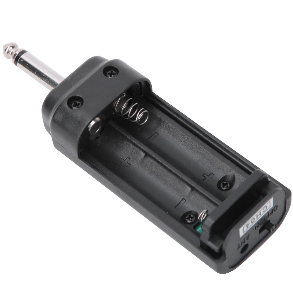 Audio Transmitter Receiver System Portable Wireless for Electric Guitars Musical Instrument