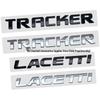 Наклейка с надписью TRACKER на крышку багажника Chevrolet Daewoo LACETTI