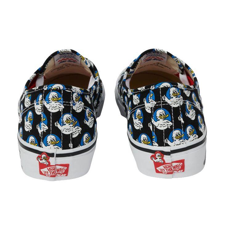 Vans Черные кроссовки унисекс Skate Authentic Palace Jeremy the Duck White Royal VN0A4BWN6VI