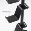 Sanwa Supply Game Controller Stand (with Headphone Holder, Black) JY-STN1BK