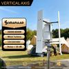 Polonia livrează turbină eoliană verticală de 8KW cu zgomot redus, de mare putere, 10KWh/zi, generator AC trifazat, sistem off-grid pentru uz casnic