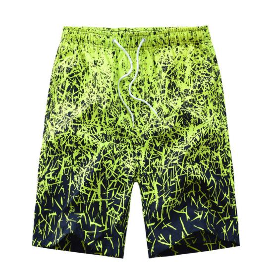 Мужские плавки, свободные красочные быстросохнущие повседневные мужские купальники для плавания