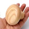 4PCS Simple Styles Wall Mount Hooks Solid & Beech Wood Multipurpose Hooks Upgrades for Hanging Clothes & Accessories