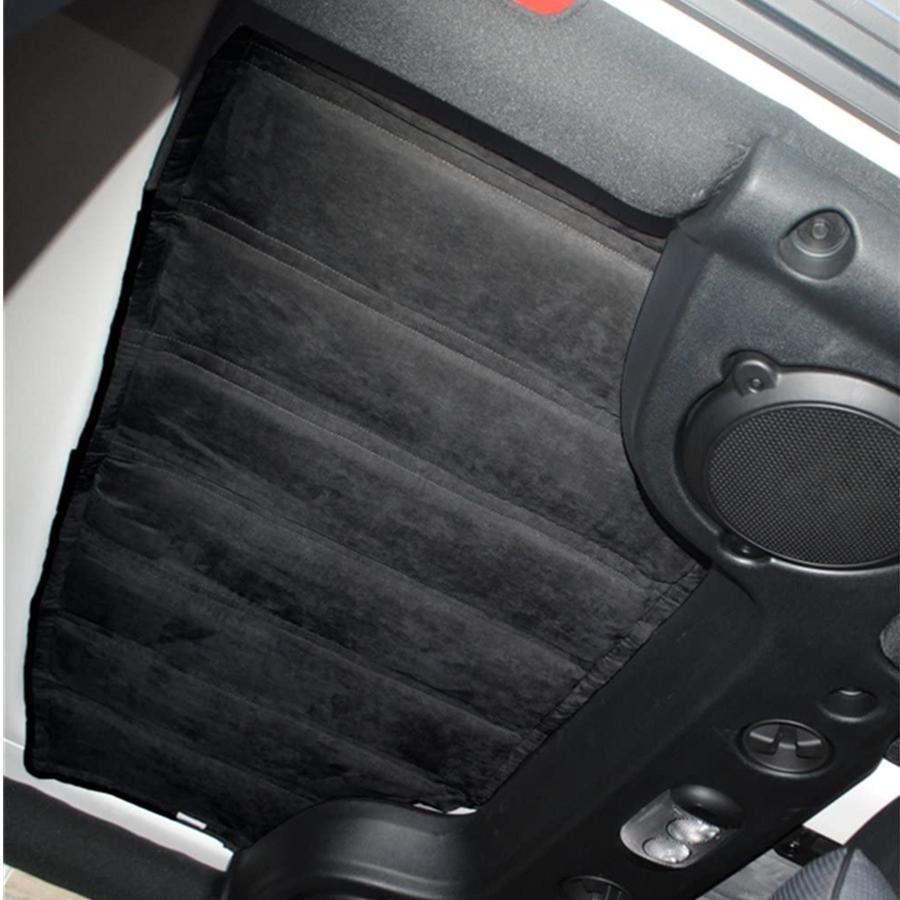 4PCS Cotton Sound Heat Insulation Pad For Jeep Wrangler JK JL 2012-2022 Car Roof Hardtop Heat Insulation Mats Heat Shields 2