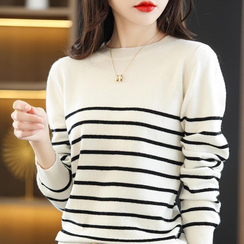 Женский кашемировый свитер Qinghe кашемир 30% кашемир 70% шерсть осенне-зимний кашемировый пуловер мягкий и теплый