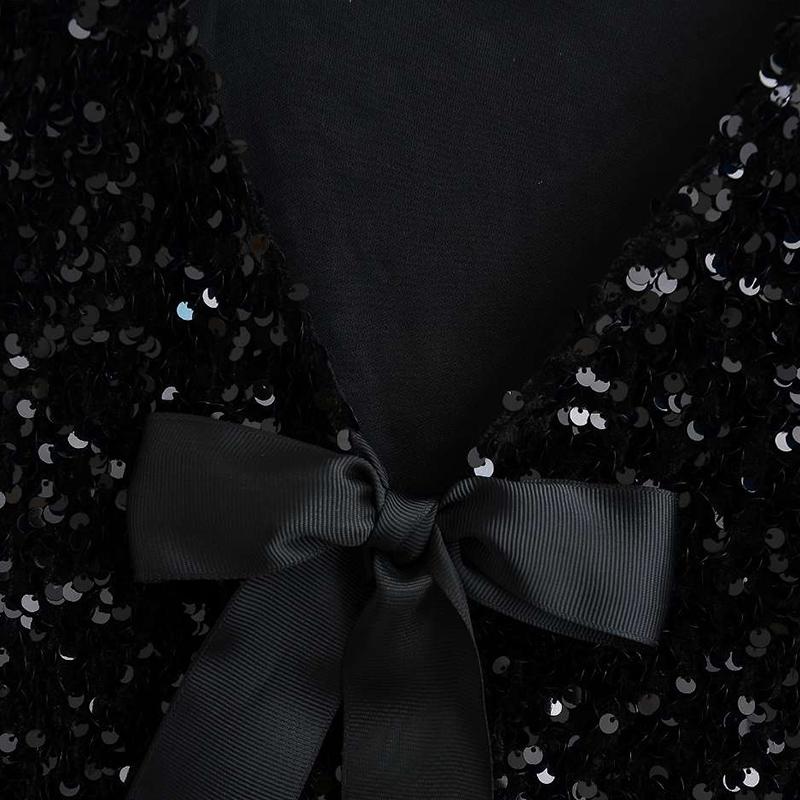 Женская рубашка с короткими рукавами и V-образным вырезом, бантом, шнуровкой, пайетками, милые однотонные блузки, весна-лето 2025 года