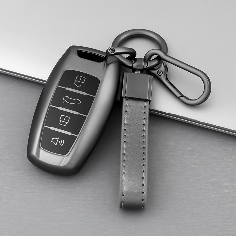 Fashion Gray TPU Car Remote Key Case Cover Shell For Great Wall Haval Hover H1 H4 H6 H7 H9 F5 F7 H2S GMW Coupe Protected Keyless Fob