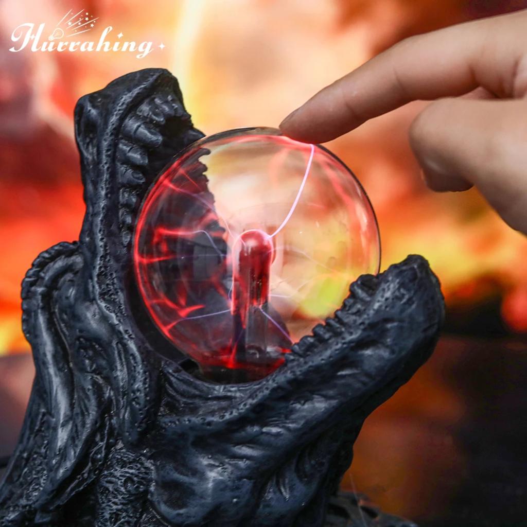 New Dragon's Crystal Plasma Ball 3 Inch Touch Sensitive Glass Ball - Science Enlightenment Decoration