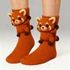 Yousheng Вязаные носки с животными Теплые напольные носки с милыми куклами-животными Домашние зимние носки для спальни, гостиной, детской игровой комнаты