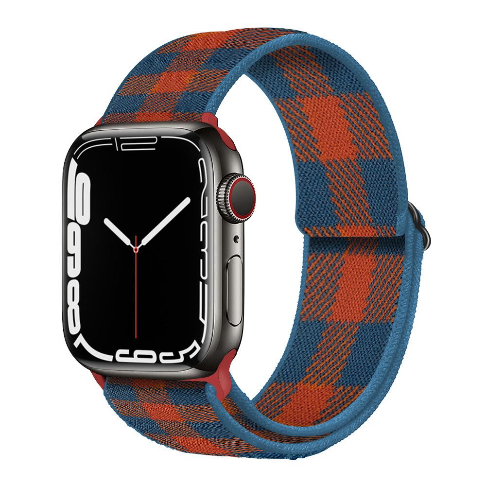 Нейлоновый ремешок-петля для Apple Watch Band 44 мм, 40 мм, 45 мм, 49 мм, 41 мм, 42 мм, 38 мм, 44, 45 мм, браслет iWatch Series Ultra 8, 7, 6, 5, 4 SE Band