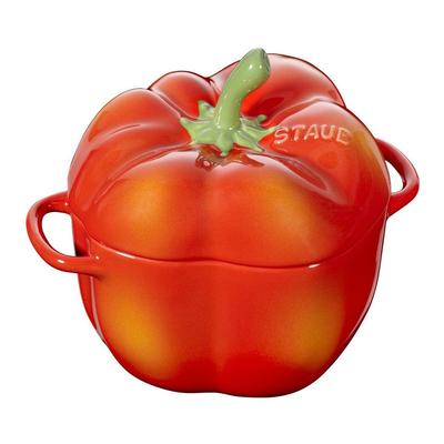 Керамическая кастрюля Staub Paprika 11 см (Оранжево-красный)