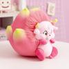 Cute Fruit Dragon Plush Pillow Toy Great For Gifting Enhancing Bedroom Comfort