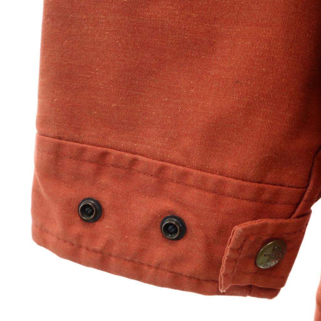 Class-5 70s 80s Vintage Hoodie Jacket M Orange Series Men's Used