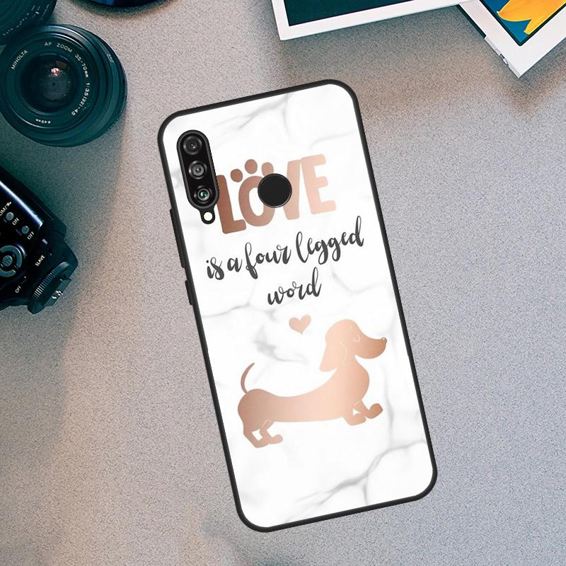Я люблю свою таксу Для Huawei Nova 5T 9 10 SE 3i 7i 8i 11i 12i Y60 Y61 Y70 Y72 Y73 Y90 Y91 P30 P40 Lite Чехол