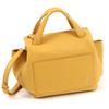 Сумка из мятой кожи с менее заметными царапинами Горчичный 43431 [Kitamura] 2-сторонняя Z-0637 Женская [Желтый]