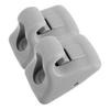 HEALEEP 2pcs Sun Visor Clip Car Visor Replacement Clip Sun Shield Fastener Clip Sun