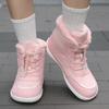 Fashion 2024 Women's Barefoot Snow Boots Plus Velvet Warm High-top Cotton Shoes Women's Outdoor Warm Casual Shoes