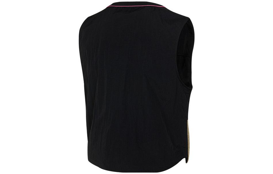 Nike Vests Men's Black V Neck Moderate Other FJ7683-010