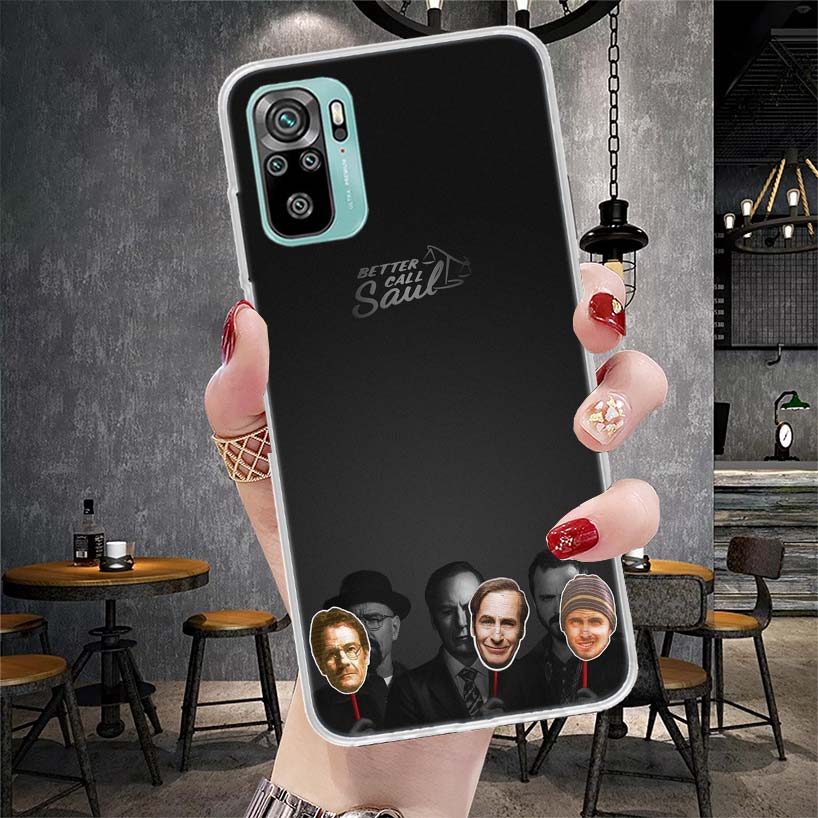 Better Call Saul TV Soft Phone Case For Xiaomi Redmi Note 15 14 14S 13 12 Pro Plus 12S 11 11S 11E 10 10S 11T 5G Fundas Coque Red