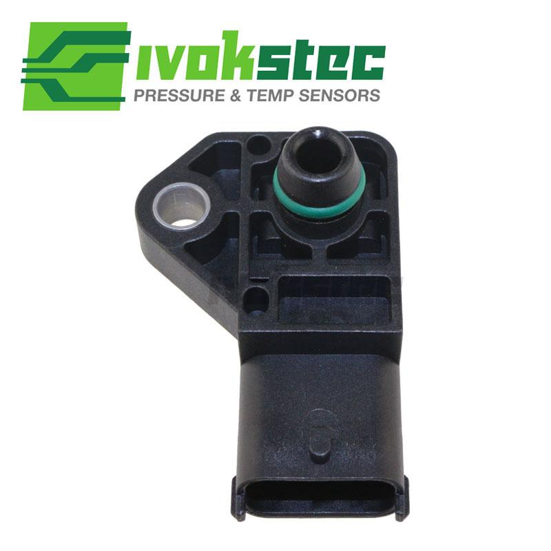 0281002487 MAP Intake Manifold Absolute Pressure Sensor For Opel Vauxhalll Astra G H Combo Corsa Meriva 1.7 CDT