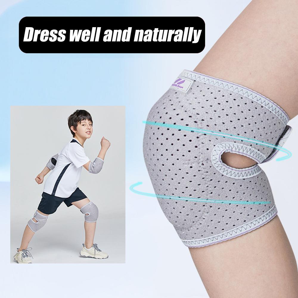 1 пара спортивных наколенников, губка, защита колена, защита коленного сустава, защита от столкновений, поддержка колена для детей, танцы, катание на коньках