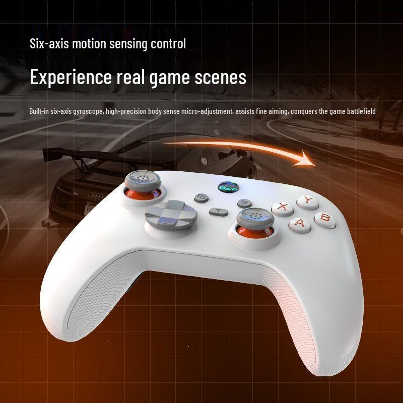Беспроводной игровой контроллер G6: Трехрежимный, Bluetooth и 2,4G для ПК, Steam, iOS и Nintendo Switch