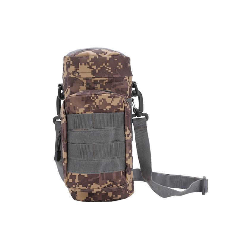 Тактический подсумок Molle для бутылки с водой и телефона - Аксессуар для EDC для путешествий и активного отдыха
