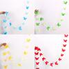 Paper Flower Colorful Big Bowknot Suspension Design Birthday Party Butterfly Flower Wedding Room Layout