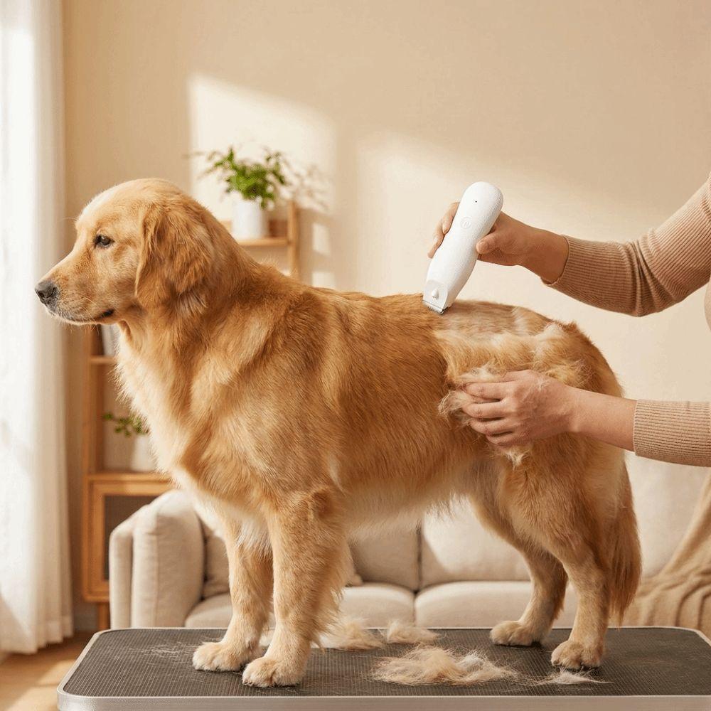 Cordless Electrical Dog Hair Trimmer Low Noise Cat Shaver Pet Hair Clipper Pet Salon