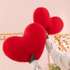 Heart Shape Plush Pillow With Pp Cotton Fill For Romantic Gift And Home Decor