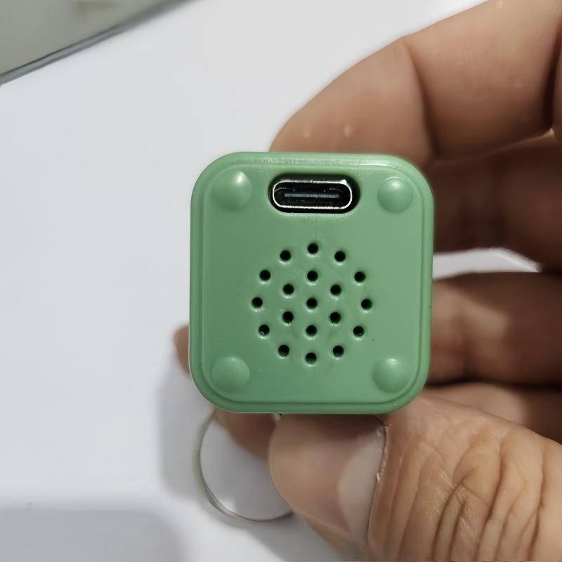 Frog Decompression Sound Button Keychain Glowing Student Fun Parody Venting Abstract Artifact Pendant New Creativity