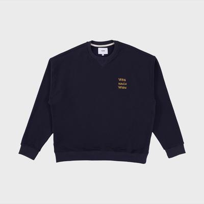 Толстовка Ajuleu #2 Темно-синяя